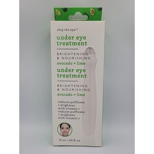 Skip the Spa Hydrating Under Eye Treatment Brightening Nourishing Avocado & Lime